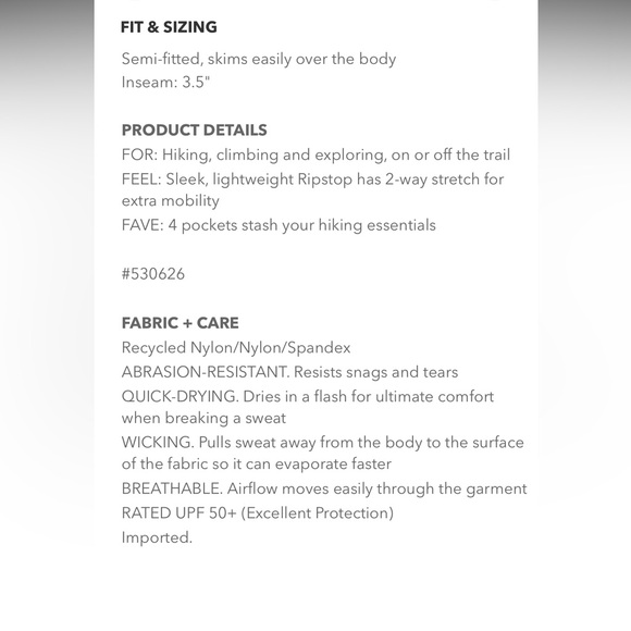 Athleta Shorts - Picture 6 of 6